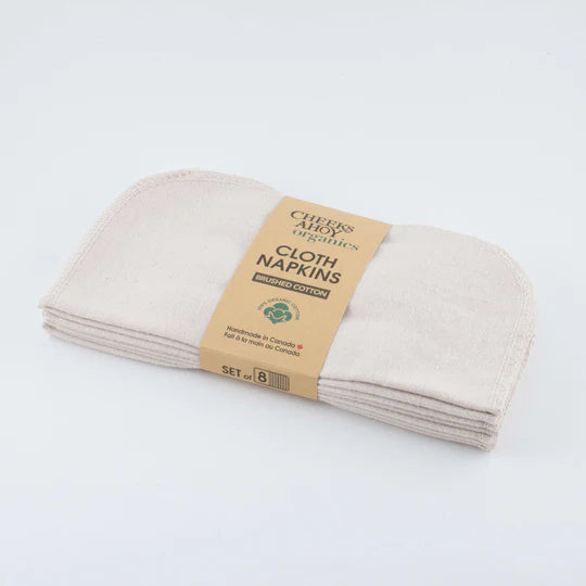 Organic Brushed Cotton Napkins