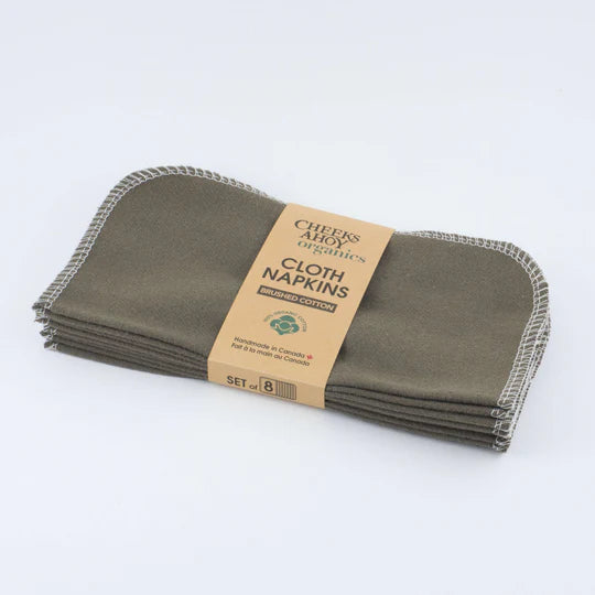 Organic Brushed Cotton Napkins