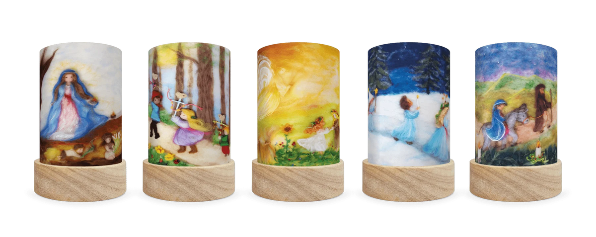 Toverlux | Toverlux Shades Het Wol Feetje set Waldorf