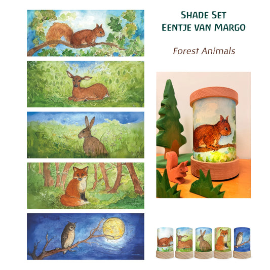 Toverlux | Toverlux Shades Eentje van Margo - Forest Animals