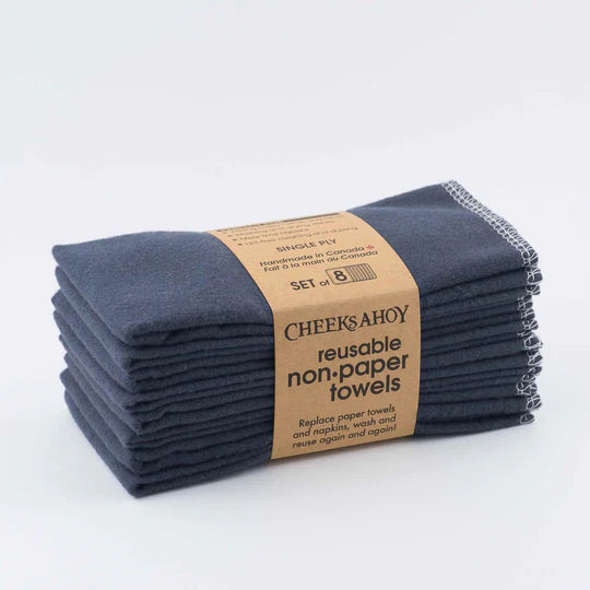 Reusable Non-Paper Towels • Single-Ply