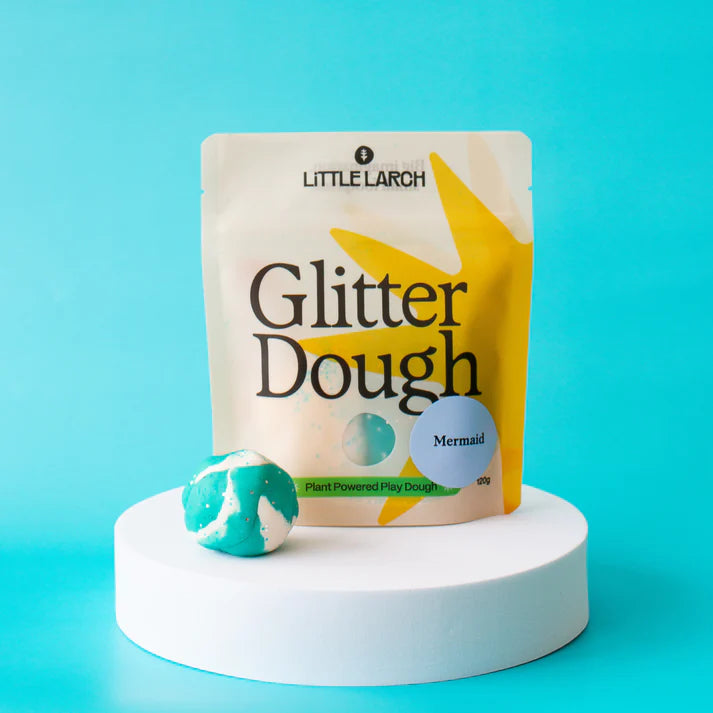 Little Larch Glitter Dough, Mermaid