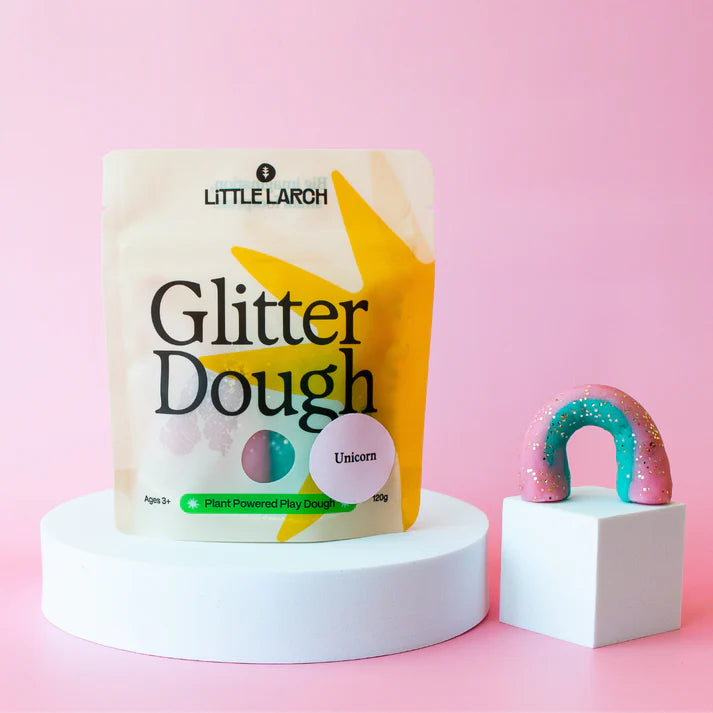 Little Larch Glitter Dough, Unicorn