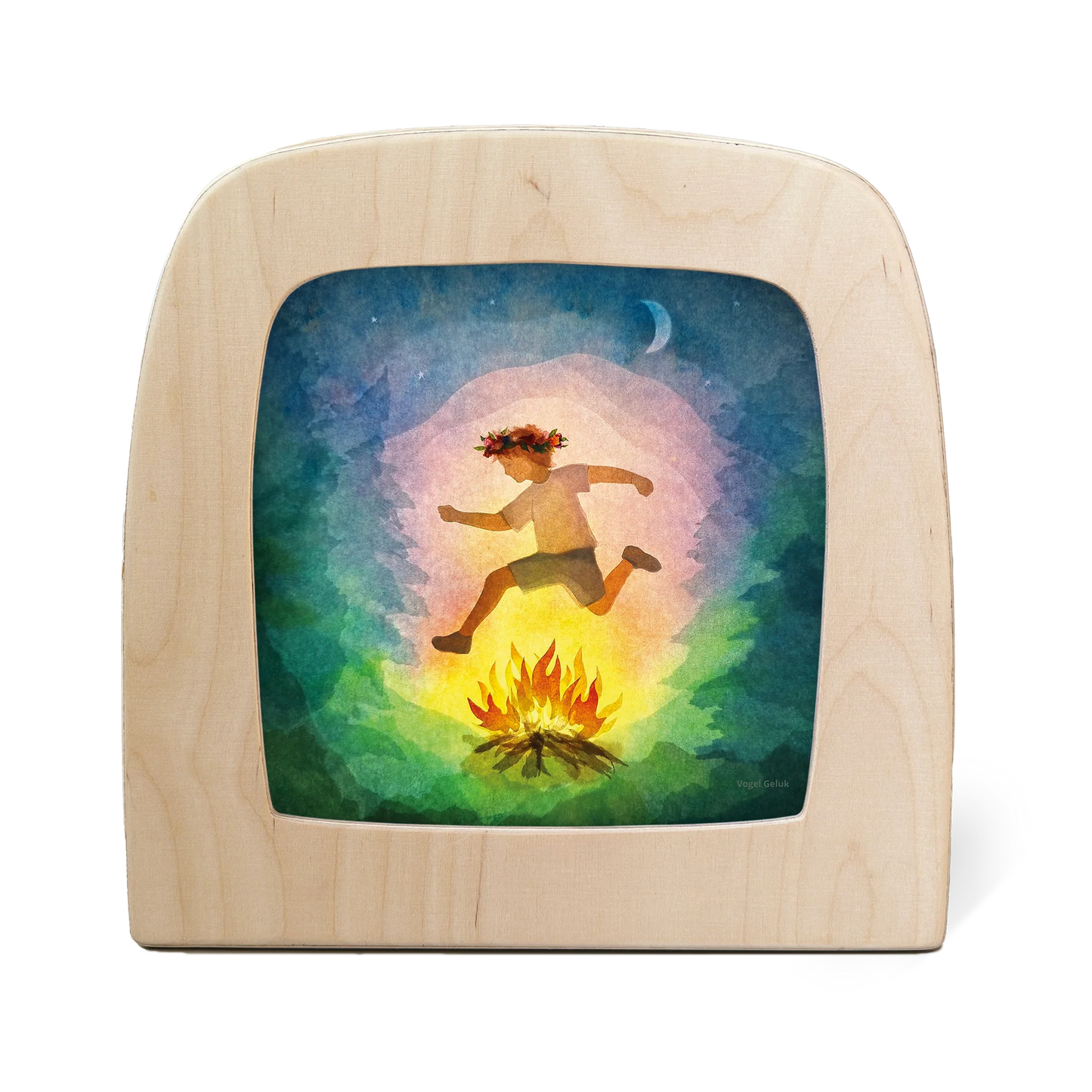 Toverlux | Vogel Geluk - Courage Silhouette