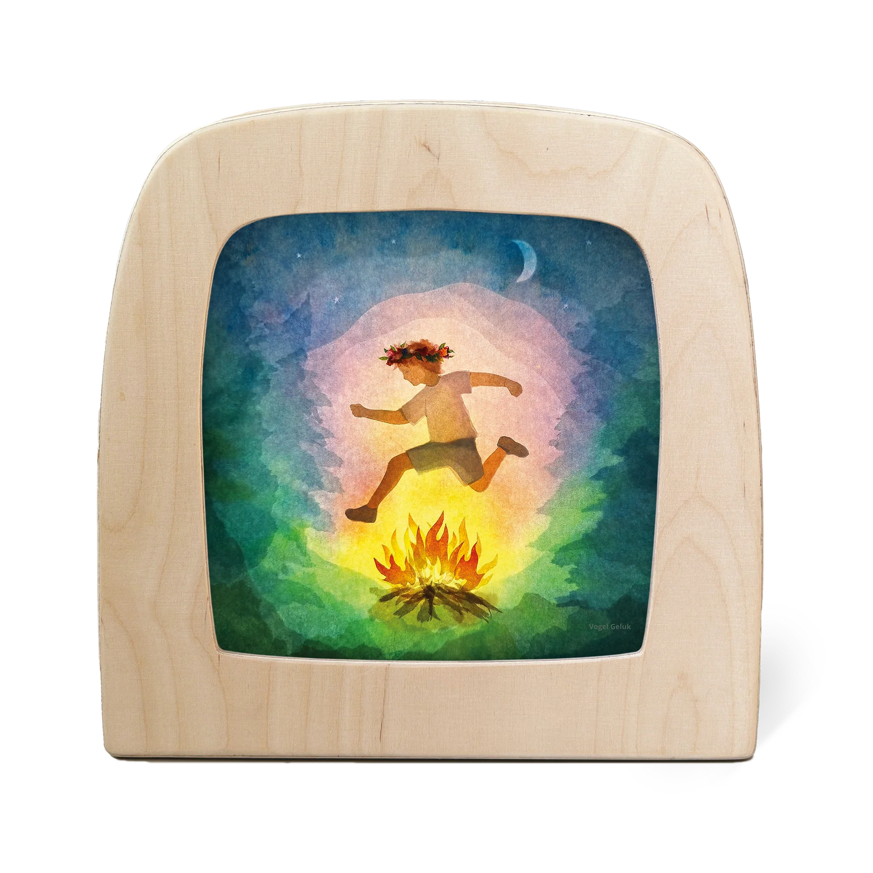 Toverlux | Vogel Geluk - Courage Silhouette