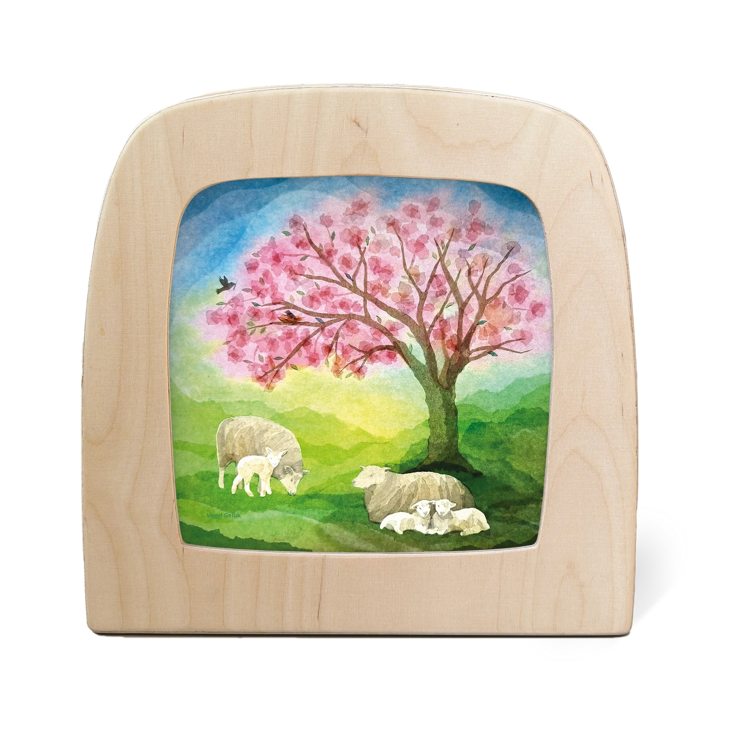 Toverlux | Vogel Geluk - Little Lambs Silhouette