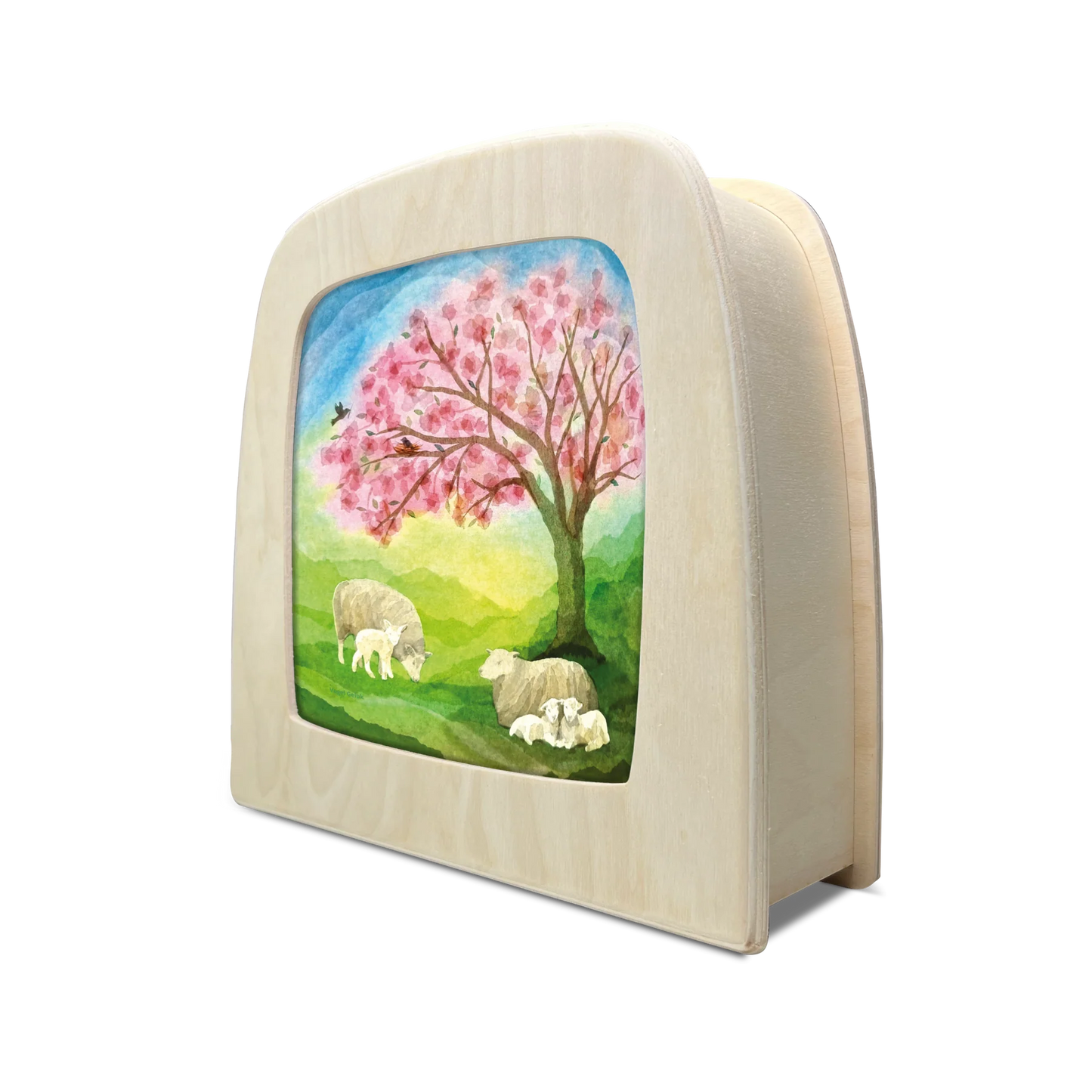 Toverlux | Vogel Geluk - Little Lambs Silhouette