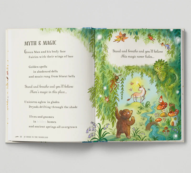 Wisdom of the Woods: 40 Nature Poems Passed Down from Bear to Bear | Hardcover