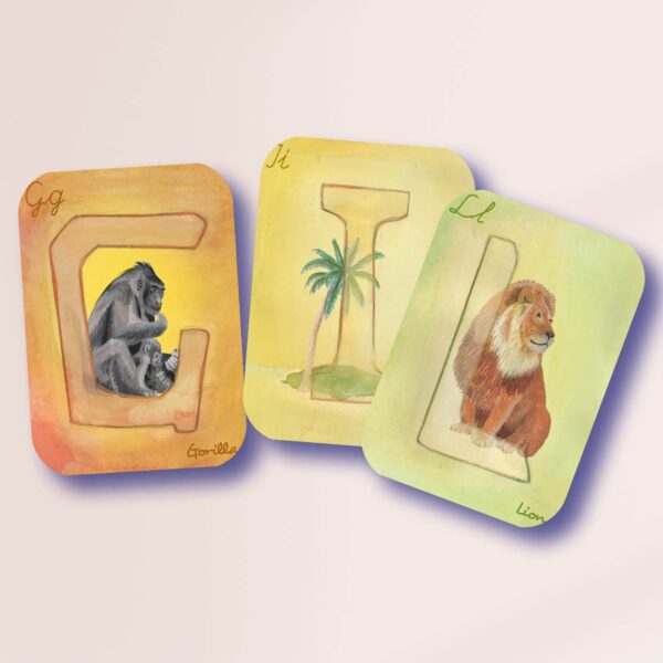 Wilded Family Wilded International Alphabet Cards