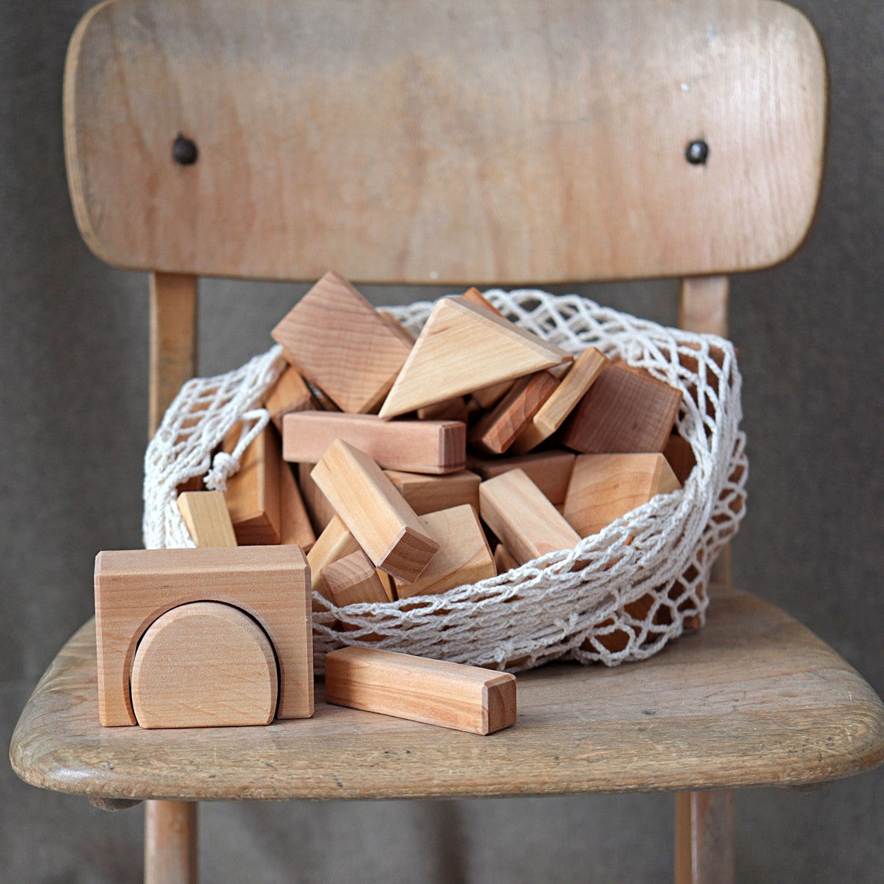 Grimm's 60 Natural Geo-Blocks