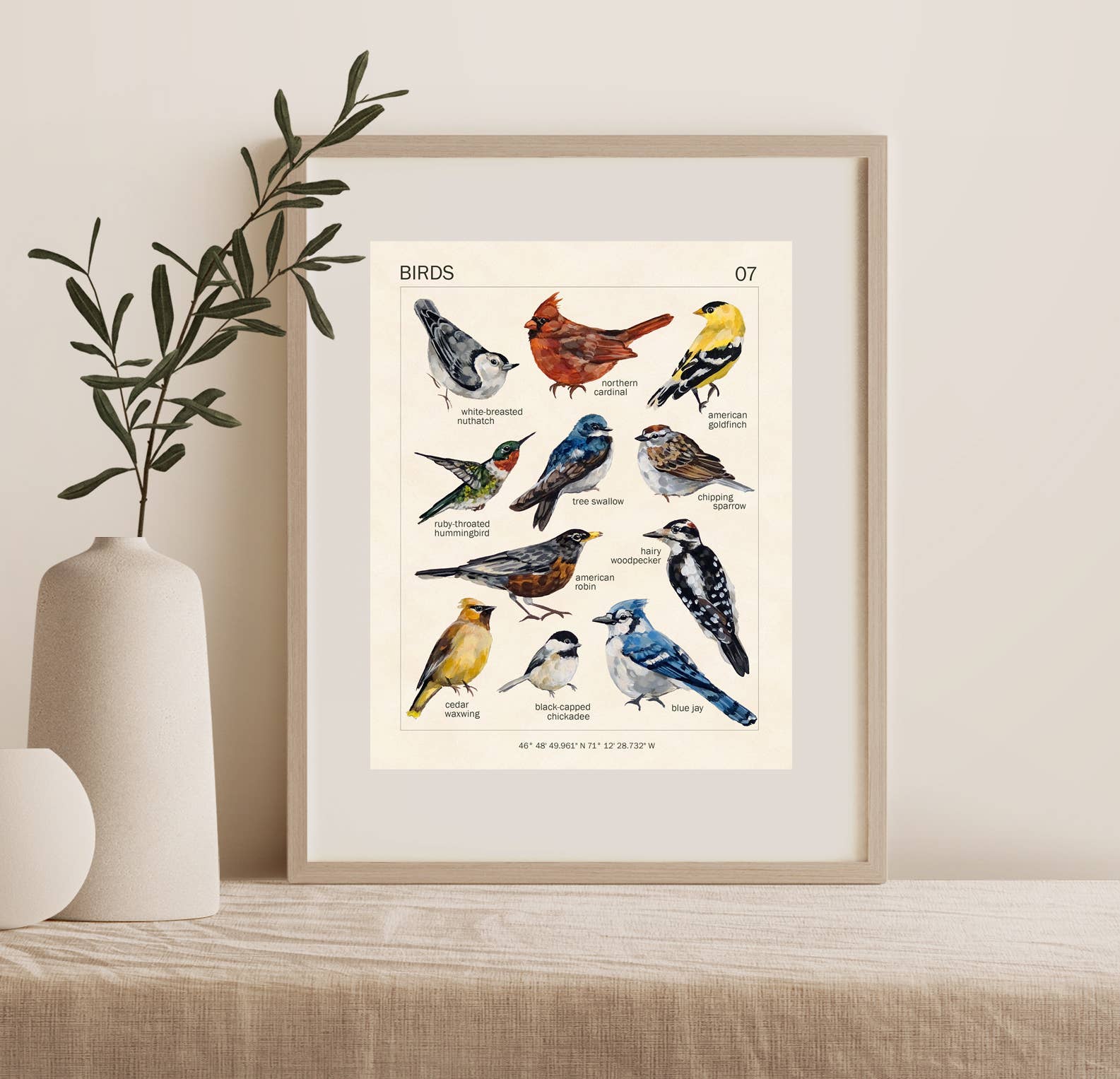 Bird Art Print | 8x10''
