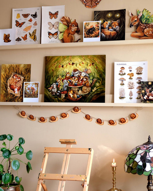 Snails Garland | DIY Paper Garland Kit