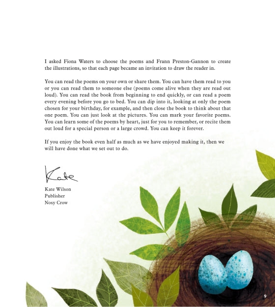 Sing a Song of Seasons: A Nature Poem for Each Day of the Year | Hardcover