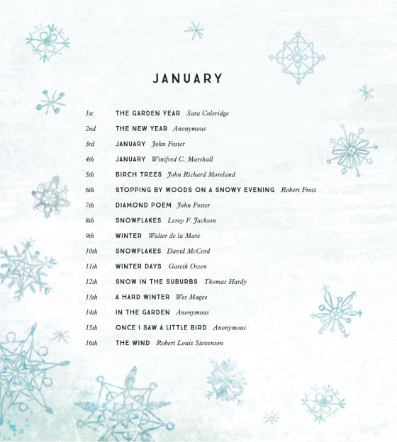 Sing a Song of Seasons: A Nature Poem for Each Day of the Year | Hardcover