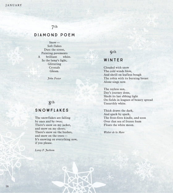 Sing a Song of Seasons: A Nature Poem for Each Day of the Year | Hardcover