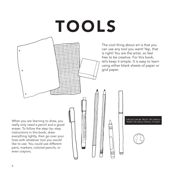 How To Draw Modern Flowers (For Kids) | Paperback