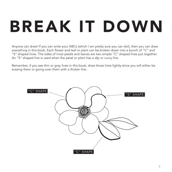 How To Draw Modern Flowers (For Kids) | Paperback