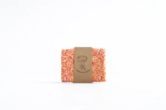 Warm Confetti Play Cloth 90 x 90 cm