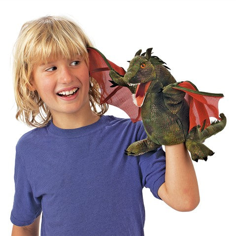 Folkmanis Puppets Winged Dragon