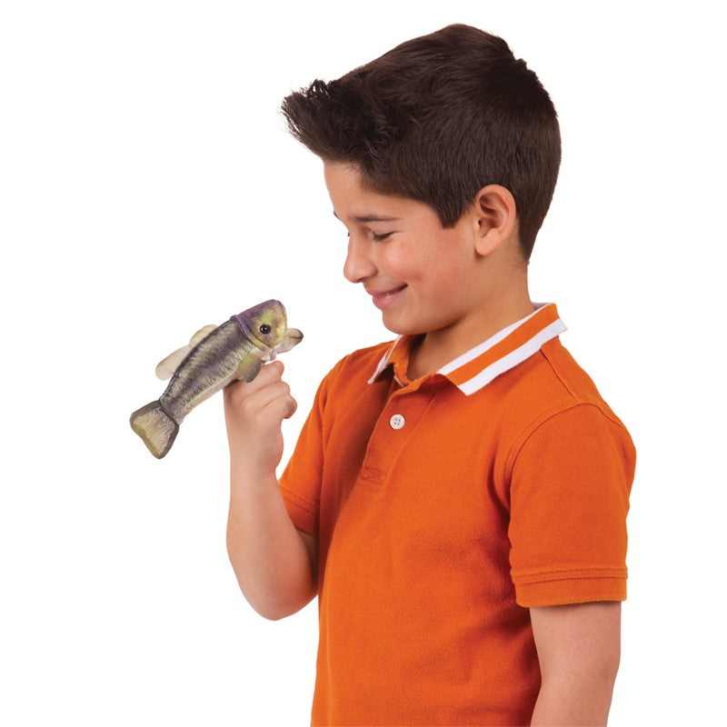 Folkmanis Puppets Mini Largemouth Bass