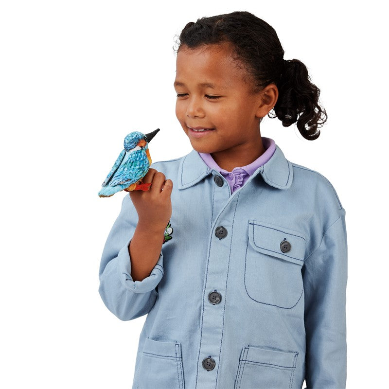 Folkmanis Puppets Mini Kingfisher, Common