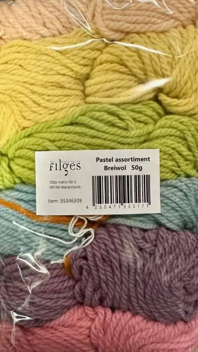 Filges Wool Bioland Yarn- Pastel Set