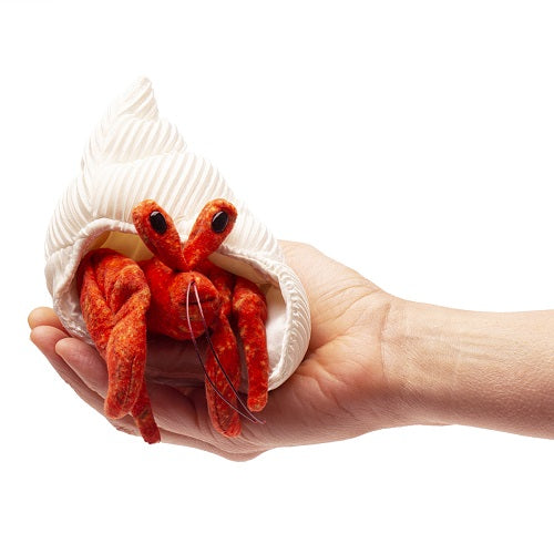 Folkmanis Puppets Mini Hermit Crab