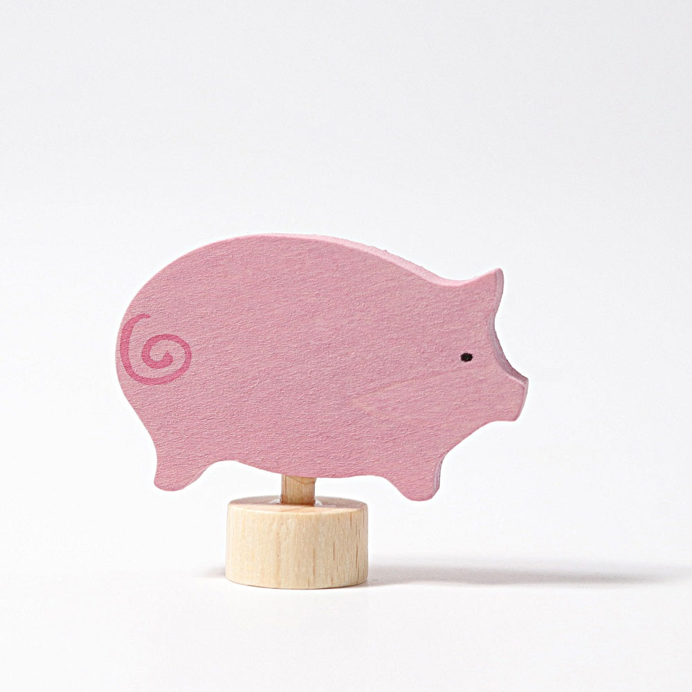 Grimm's Deco Pig, Pink