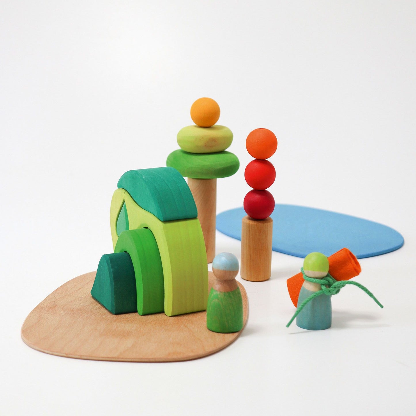 Grimm's Small World Play in the woods