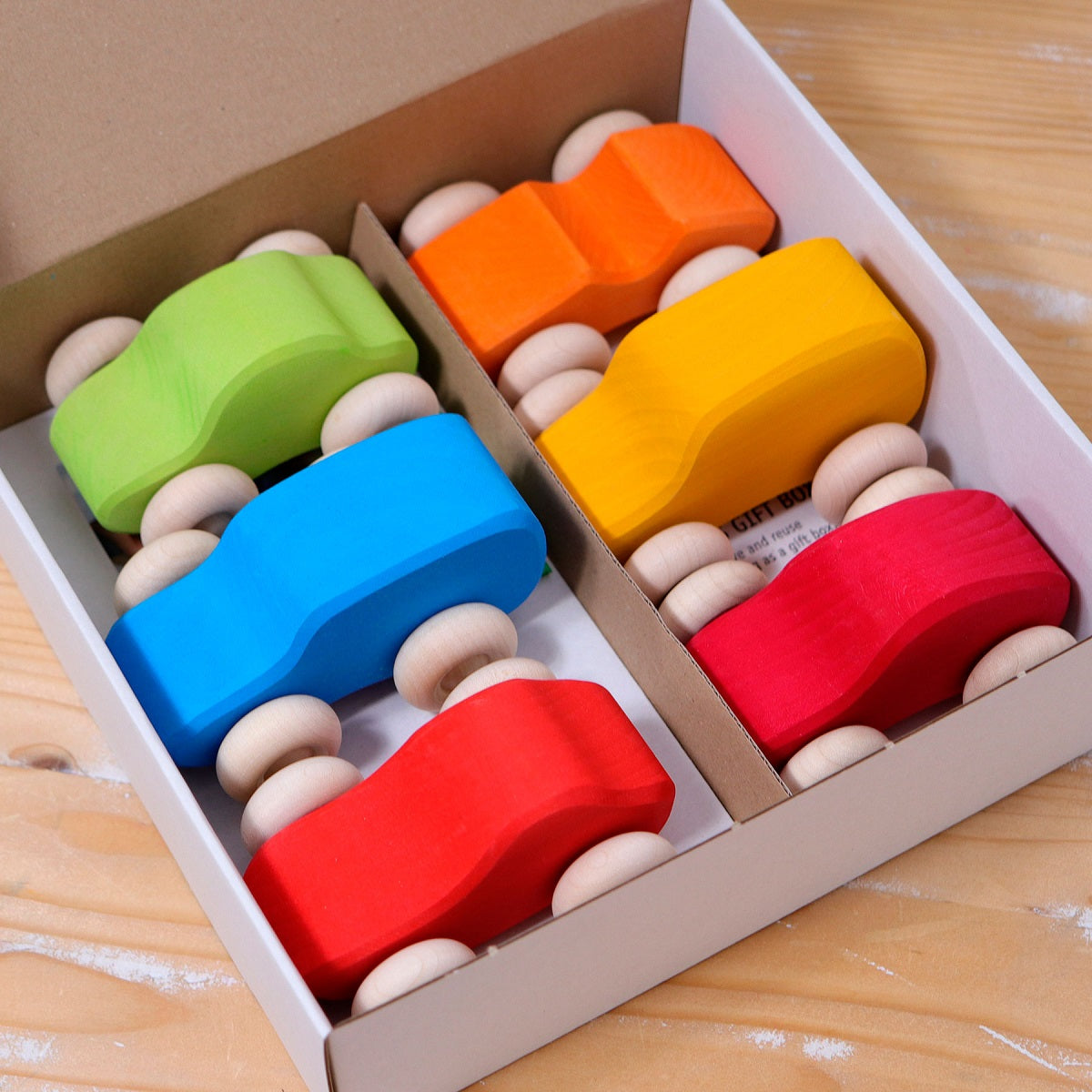 Grimm's Cars 6 pcs, multi-coloured
