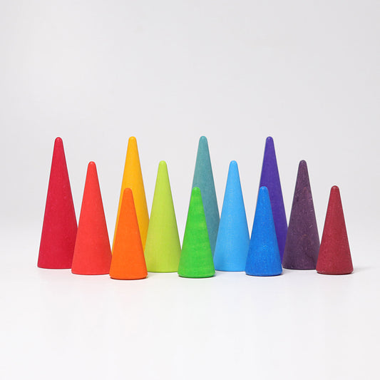Grimm's Blocks - Forest Rainbow 12 pcs