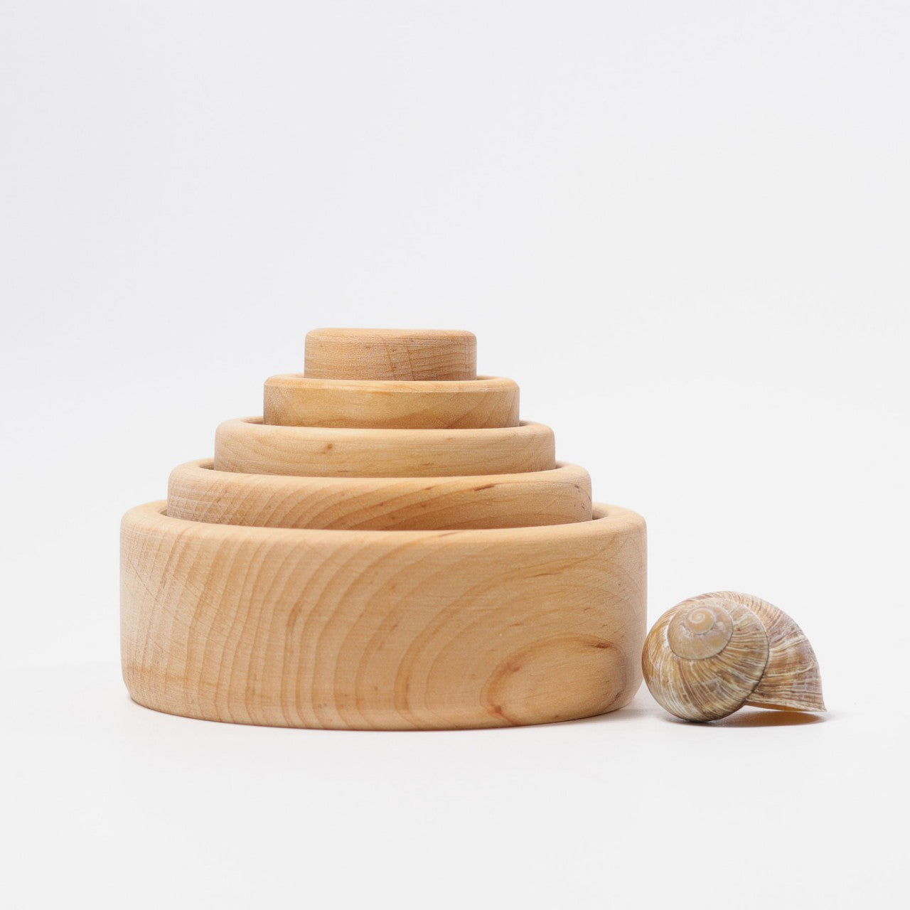 Grimm's Stacking Bowls, natural  