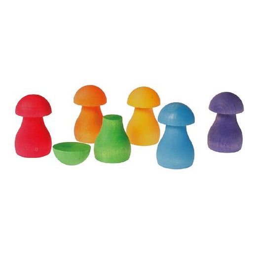 Grimm's Sorting Mushrooms, rainbow