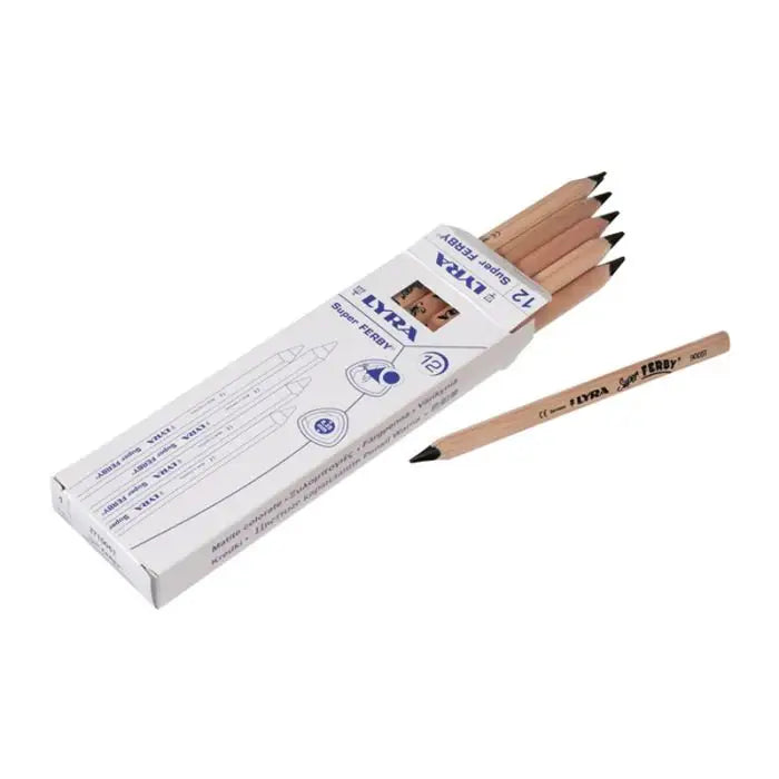 Lyra Pencils Ferby Natural Graphite HB (Short)