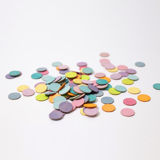 Grimm's Confetti Dots Pastel 120pcs