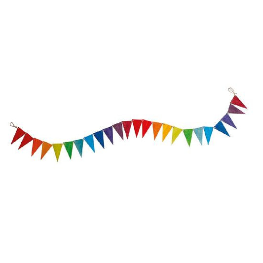 Grimm's Pennant Banner - Rainbow 24 pcs