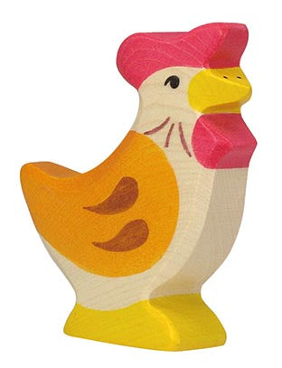 Holztiger Hen