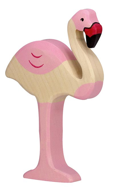 Holztiger Flamingo