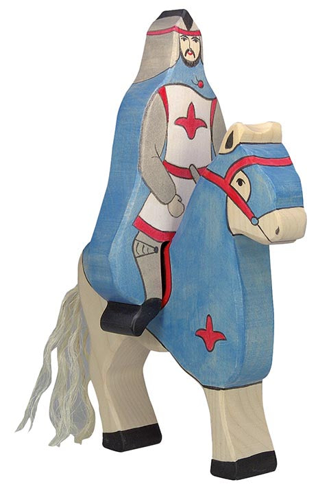 Holztiger Blue Tournament Horse (no knight)