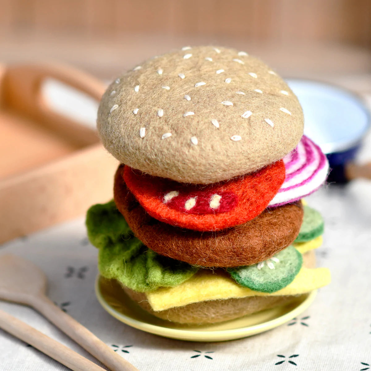 Felt Burger Stack