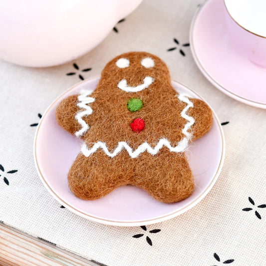 *PRESALE* Felt Gingerbread Man Cookie