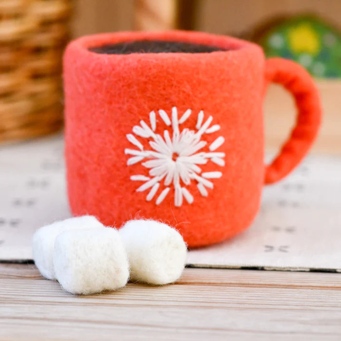 *PRESALE* Felt Hot Chocolate Cacao with Marshmallows