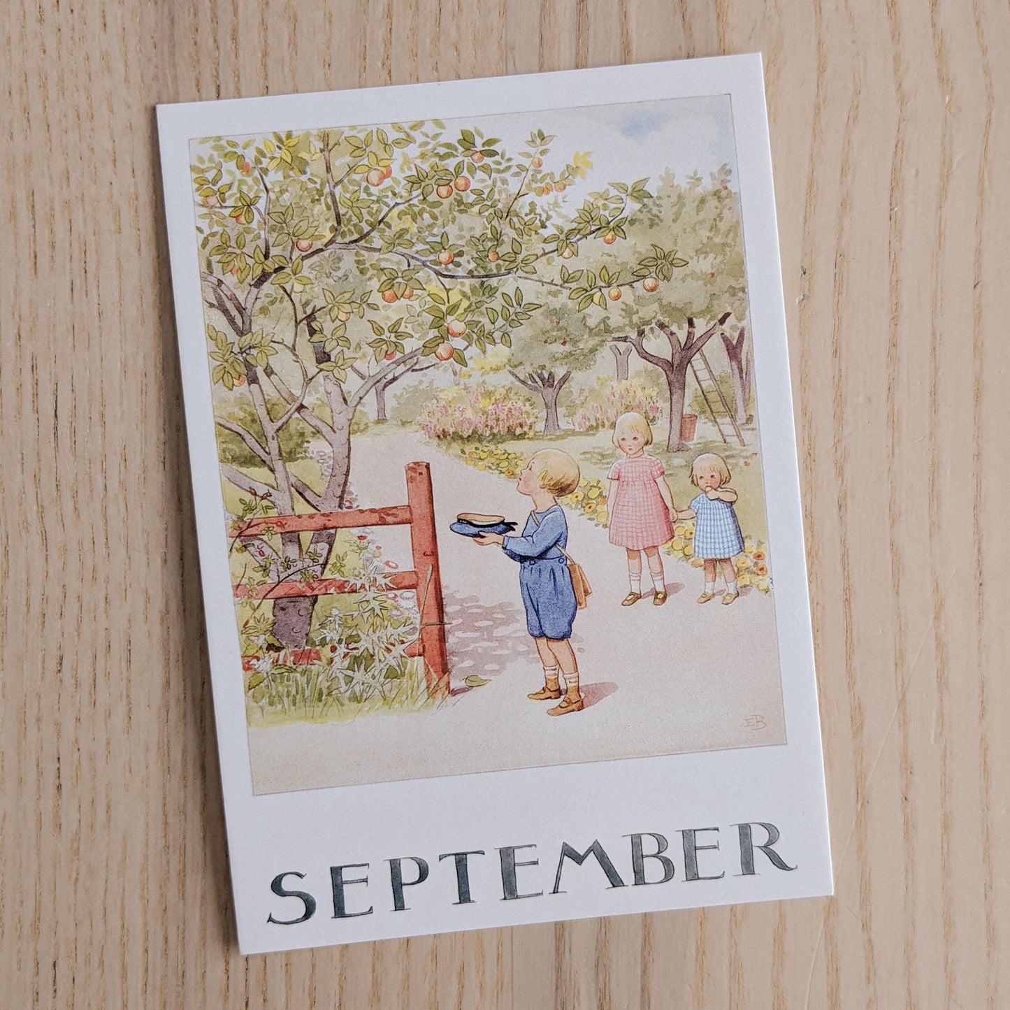 Elsa Beskow Month Cards