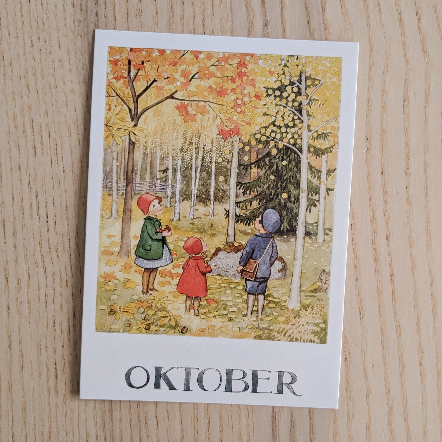 Elsa Beskow Month Cards