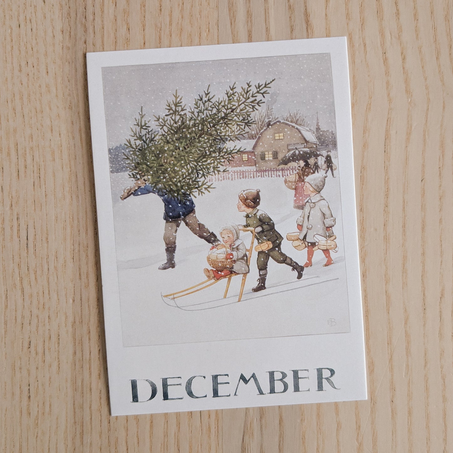 Elsa Beskow Month Cards