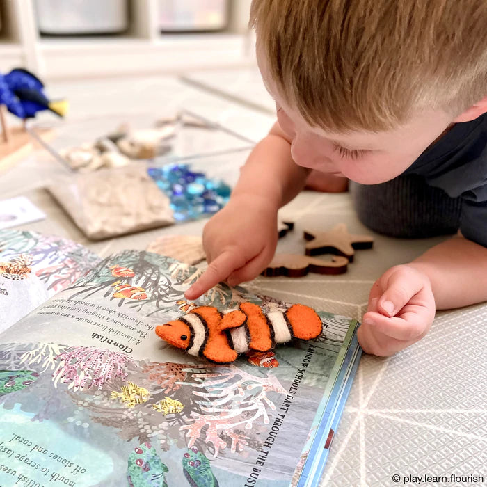 Coral Reef Under the Sea - Finger Puppet Set
