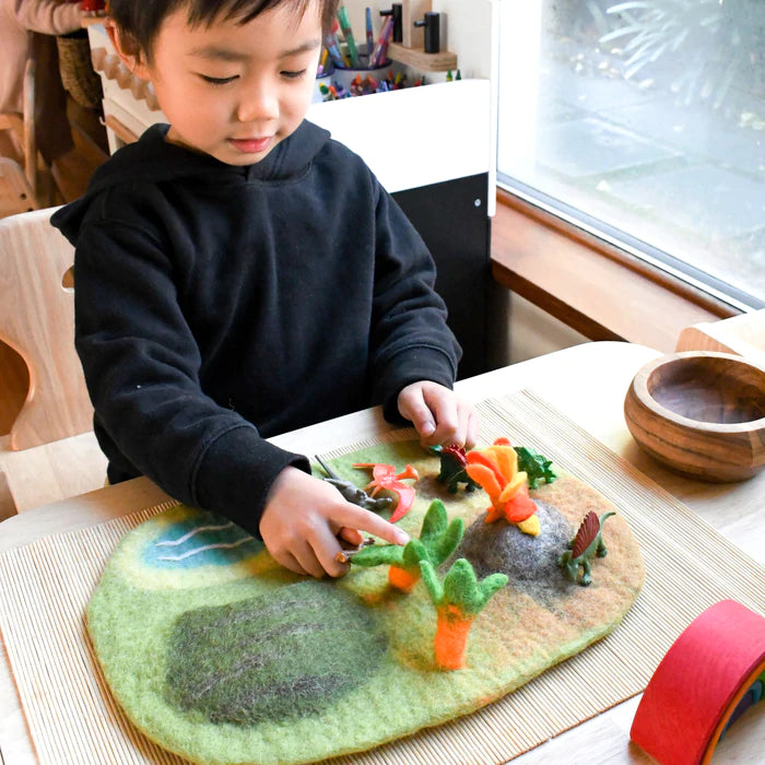 Dinosaur Land Play Mat Playscape