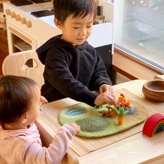 Dinosaur Land Play Mat Playscape