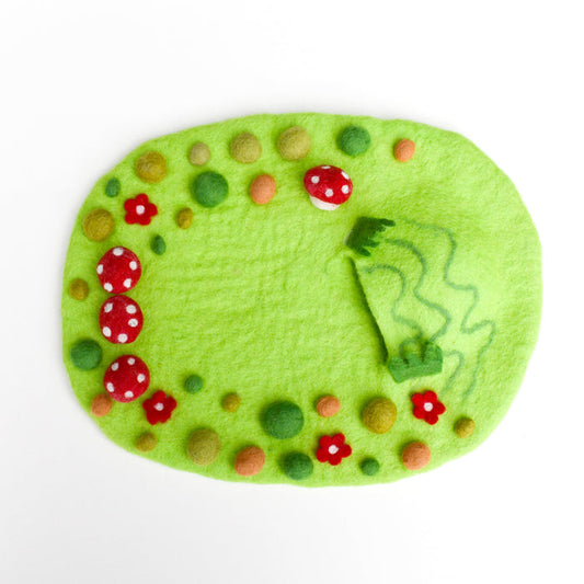 Fairy Toadstool Garden Play Mat Playscape