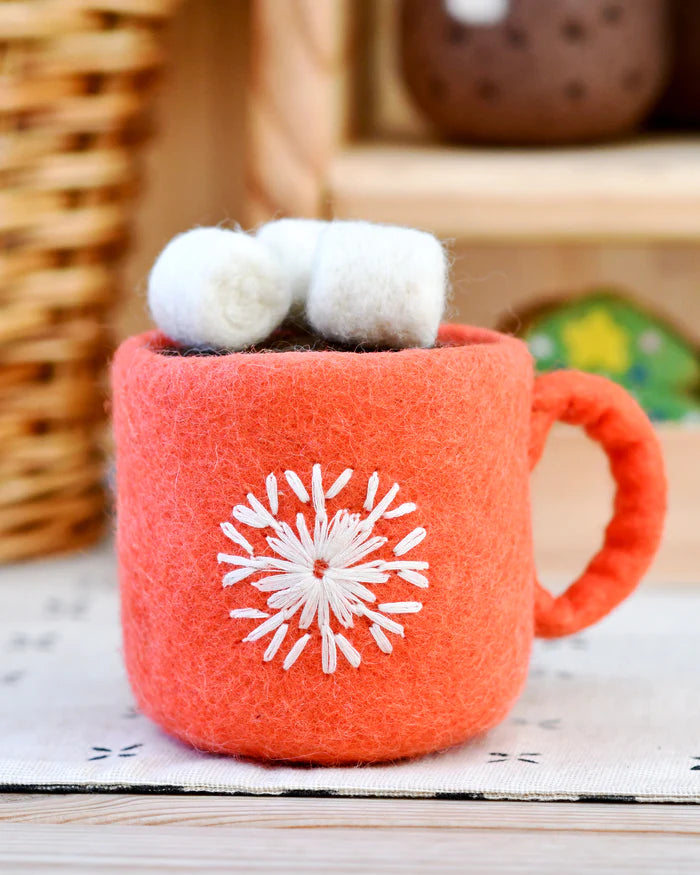 *PRESALE* Felt Hot Chocolate Cacao with Marshmallows